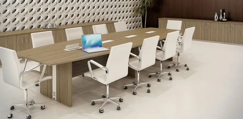 Mesa de reunião semi-oval – Attuale